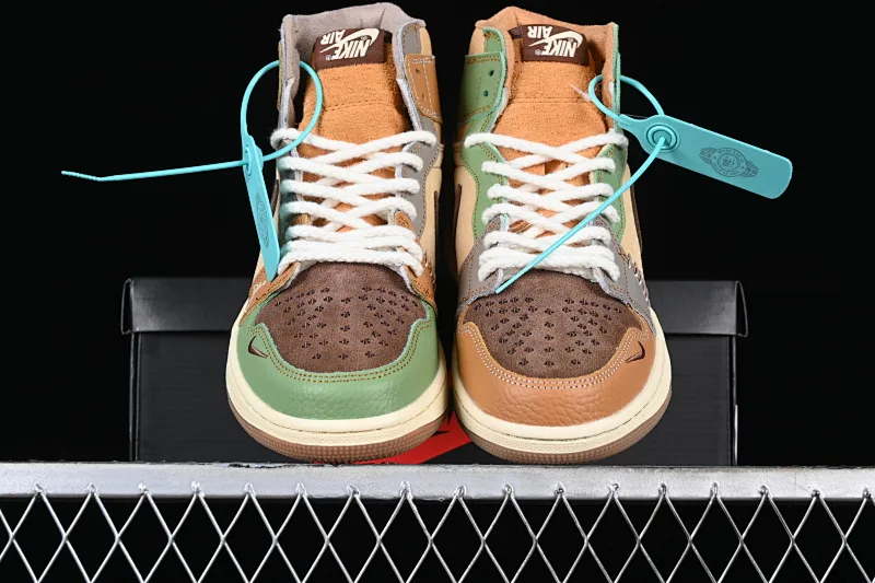 All categories Air Jordan Jordan series basketball shoes Air Jordan 1 High Air Jordan 1 High "Voodoo" AJ1 Joe 1 Voodoo Doll Retro Culture Leisure Sports Sneakers DZ7292-100
